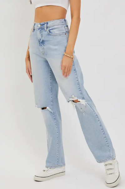 Just USA Abbott High Rise Dad Jean