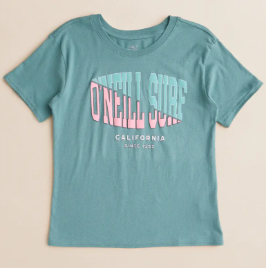 GIRLS ONEILL SURFED OUT GRAPHIC TEE