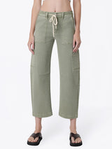JACKIE HIGH RISE CARGO BARREL JEANS