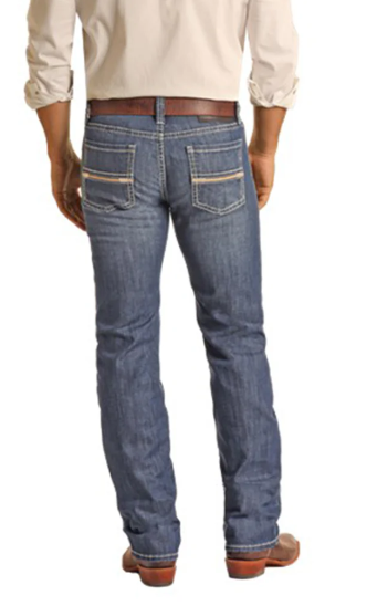 MENS ROCK & ROLL REVOLVER STRAIGHT DENIM