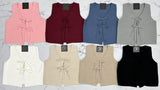 BLACK FRIDAY 2 TIE KNIT SWEATER VEST *FINAL SALE*