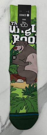 STANCE DISNEY 100 JUNGLE BOOK CREW SOCKS