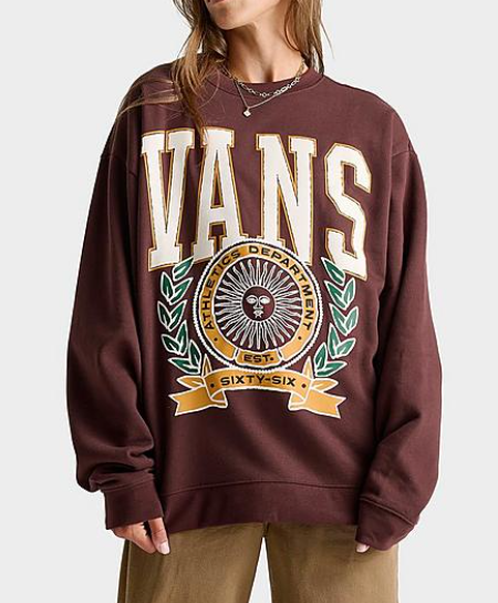 VANS FIRST TEAM CREW SWEATSHIRT