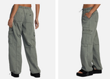 RVCA OLIVE GREEN STOWAWAY CARGO PANT