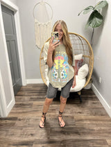 TAUPE ROCK & ROLL WORLD TOUR GRAPHIC TEE