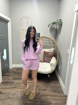 ROXY SURFING BY MOONLIGHT LILAC SWEATSHIRTS