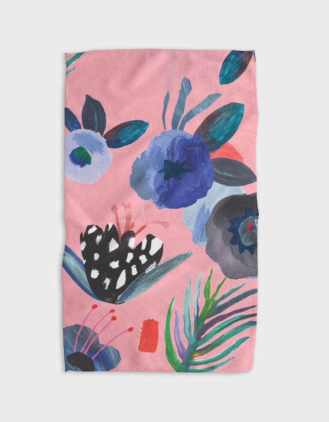 GEOMETRY THINKING OF YOU TEA TOWEL