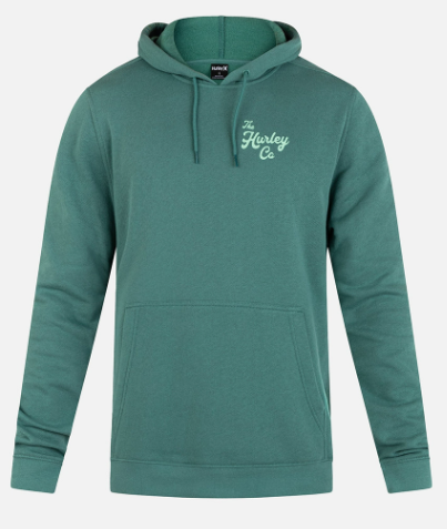MENS HURLEY TEAL BLUE UKELELE HOODIE