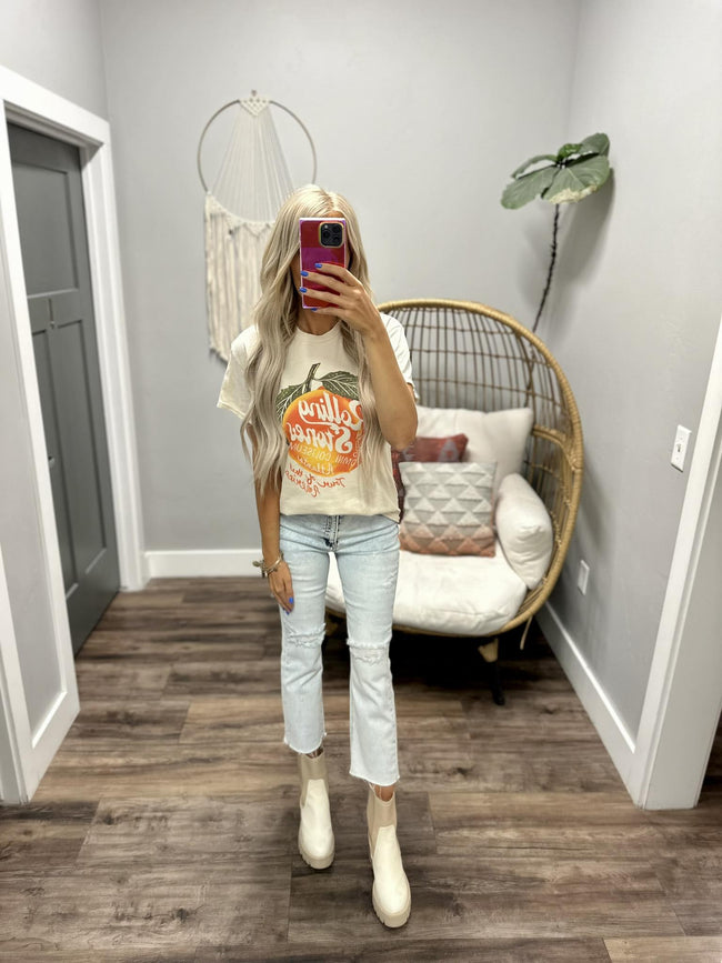 ROLLING STONES PEACHES GRAPHIC TEE