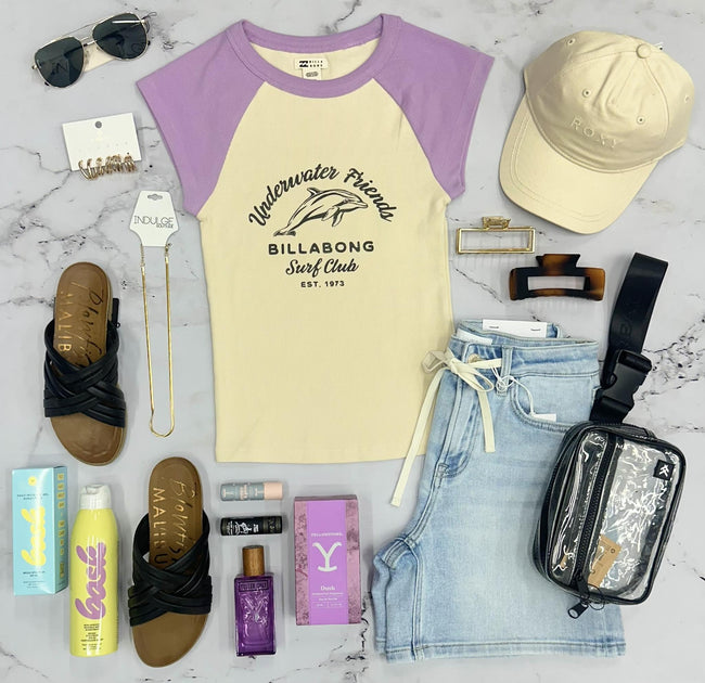 BILLABONG HORIZON SHORT SLEEVE RAGLAN TEE