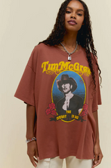 TIM MCGRAW RUST BAND TEE