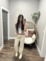 MAUVE WILD SOUL GRAPHIC TEE