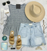 KORA HIGH RISE POCKET SHORTS
