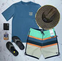 MENS BILLABONG THROWBACK UPF 50 SHORT SLEEVE SURF TEE