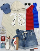 UNIVERSITY HOODIE ALL AMERICAN CUTIE