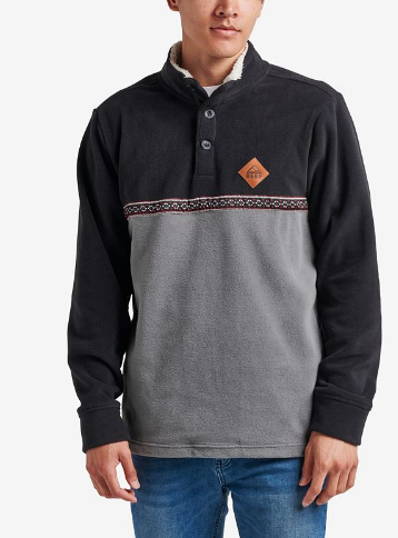 MENS REEF CACHE POLAR PULLOVER SWEATER