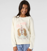 GIRLS ONEILL BREAKWATER CREW SWEATER