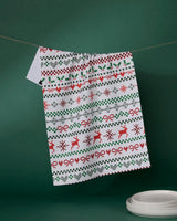 GEOMETRY UGLY SWEATER TEA TOWEL