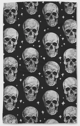 SKULLS GEOMETRY KITCHEN TEA TOWEL