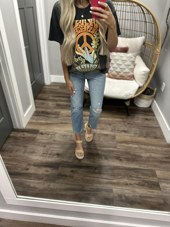 RVCA BLACK UPRISING TEE