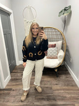 KATE CREAM HIGH RISE BARREL DENIM JEANS