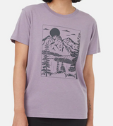 TENTREE PURPLE ASH MOUNTAIN AIR TEE