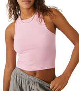 HAYLEY FREE PEOPLE RACERBACK BLOSSOM TANK