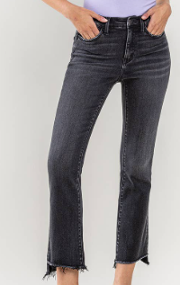 BELLA HIGH RISE STEP HEM DENIM JEANS