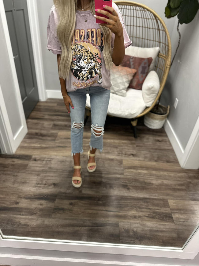 ON THE LOW DOWN HIGH RISE DENIM JEANS
