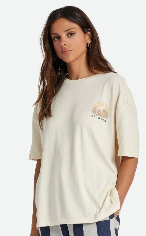 BRIXTON WHITECAP CULTIVATE OVERSIZED TEE
