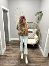 COCO WASHED BRONCO GRAPHIC TEE