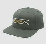 RVCA OLIVE ALTITUDE SNAPBACK HAT