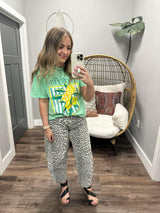 SPRING GREEN PORTOFINO LEMONS GRAPHIC TEE