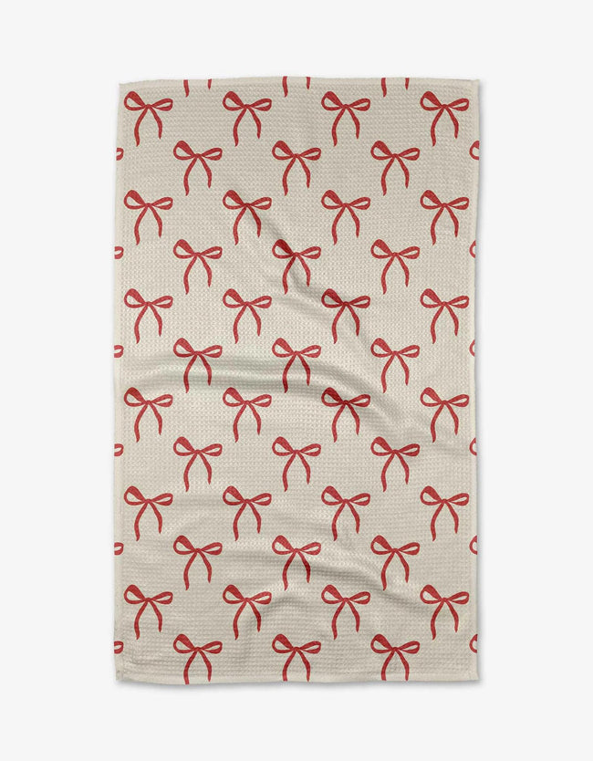 GEOMETRY THAT'S A WRAP TEA TOWEL