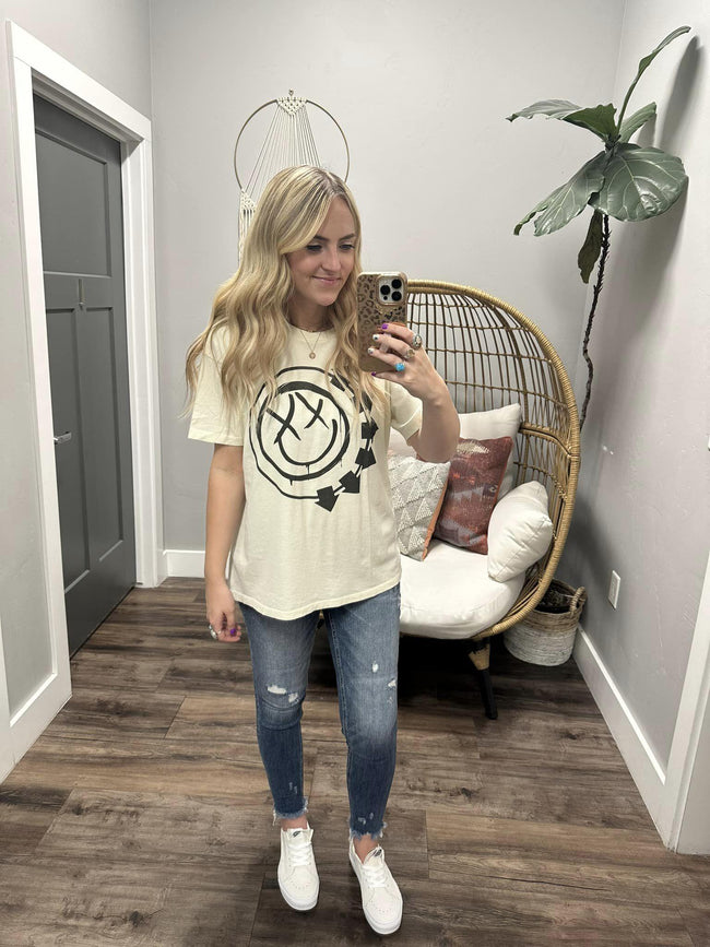 STONE BLINK 182 BAND TEE