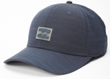 MENS BILLABONG NAVY BLUE ALL DAY FLEXFIT HAT