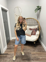 ROMANTIC RUFFLE BLACKBERRY PETAL BLOUSE TOP