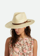 BRIXTON FIELD PROPER NATURAL STRAW HAT