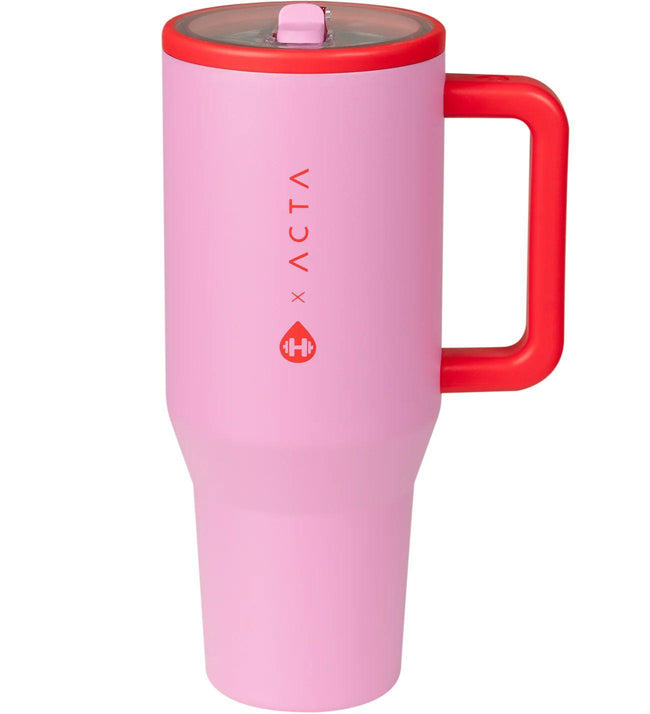 STRAWBERRY 40 OZ HYDROJUG TRAVELER TUMBLER