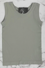 GREY LOOK AT ME ONE SIZE TANK TOP