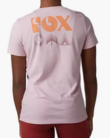 FOX ROCKWILDER BLUSH SHORT SLEEVE TEE
