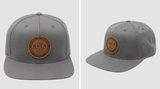 RVCA STANDARD ISSUE GREY SNAPBACK