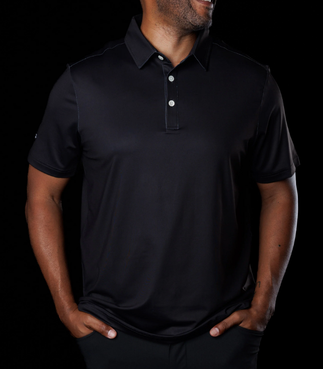 MENS SUNDAY SWAGGER ONYX WEEKDAY POLO TOP