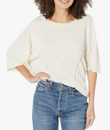 FREE PEOPLE MOONLIGHT MIDI ALMOND MILK TEE