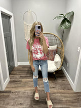 PINK WASHED NASHVILLE TEE
