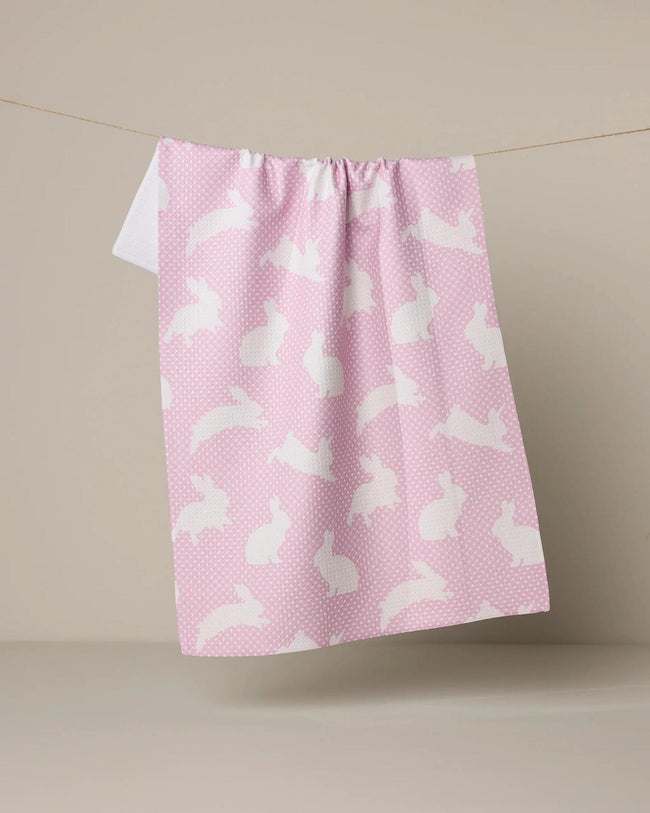 GEOMETRY SWEET BUNNY TEA TOWEL