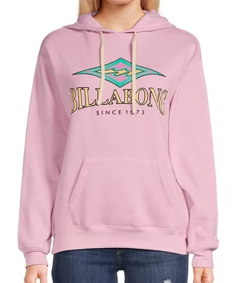 Pink 2024 billabong hoodie