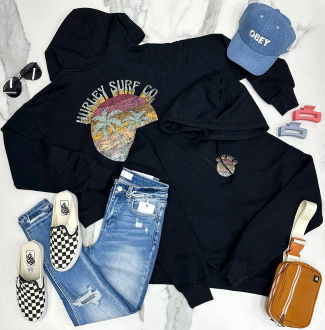 HURLEY SIMPLE SUN HOODIE