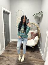 TEAL NASHVILLE CREW SWEATSHIRT