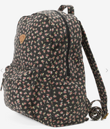 BILLABONG SCHOOLS OUT 20L CANVAS BACKPACK FLORAL